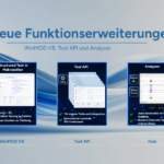 Neue Funktionserweiterungen für WinMOD V8, Tool API und Analyzer im Umfeld der virtuellen Inbetriebnahme und des digitalen Zwillings.
